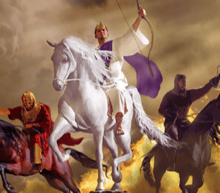 The White Horse Rider – He Rides