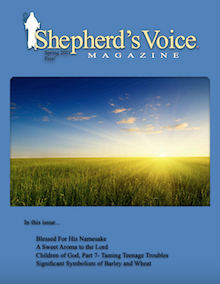 Shepherds Voice Magazine Spring 2013
