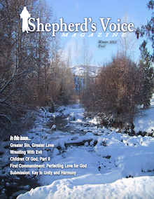 Shepherds Voice Magazine Winter 2012